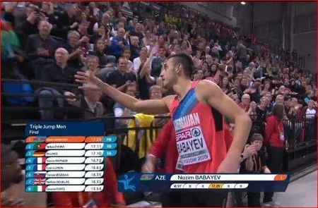 Azerbaijani athlete claims European crown