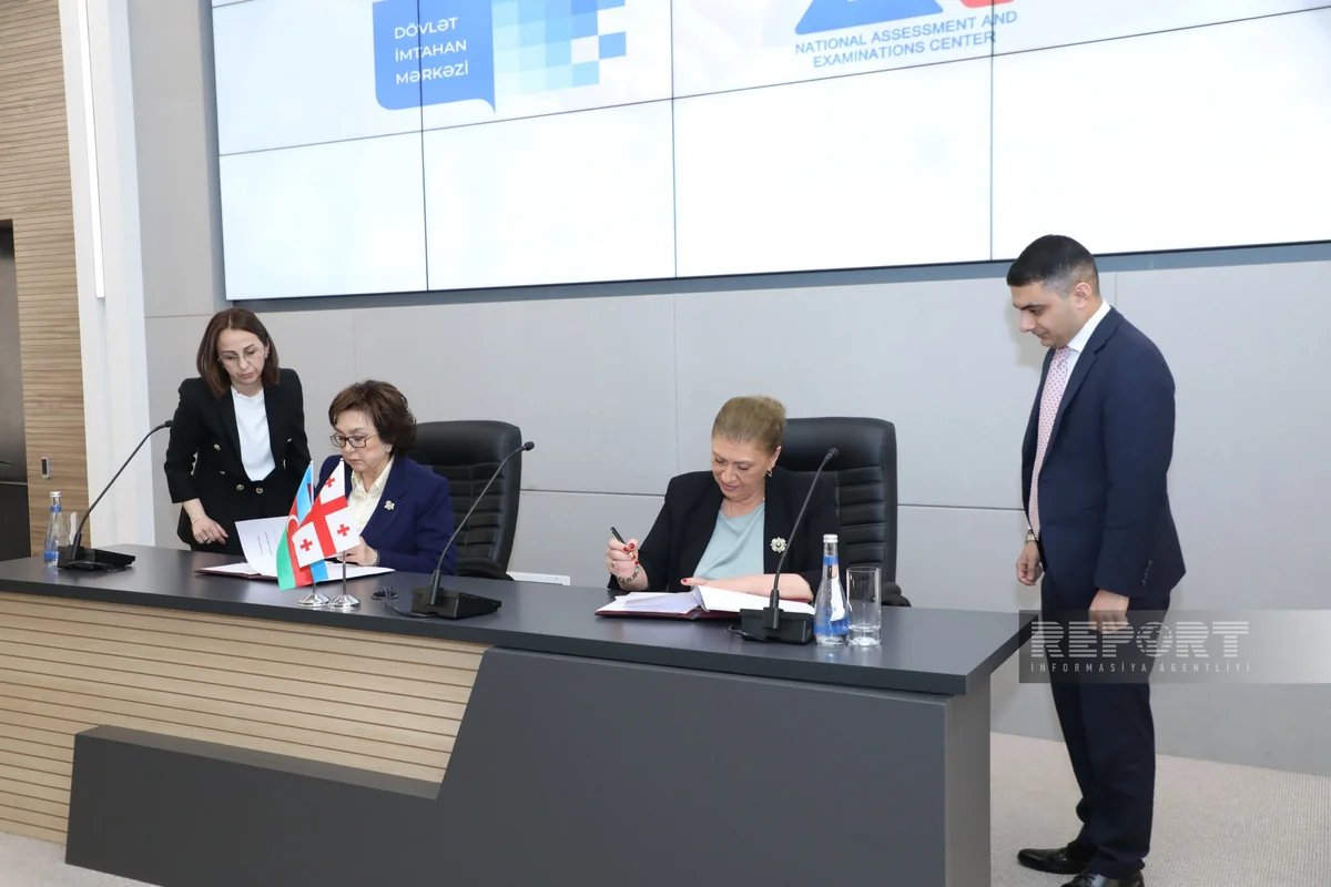 DİM Gürcüstanın Milli Qiymətləndirmə və İmtahan Mərkəzi ilə Anlaşma Memorandumu imzalayıb