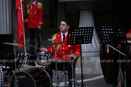 Bakıda hərbi orkestrlərin çıxışları maraqla qarşılanıb