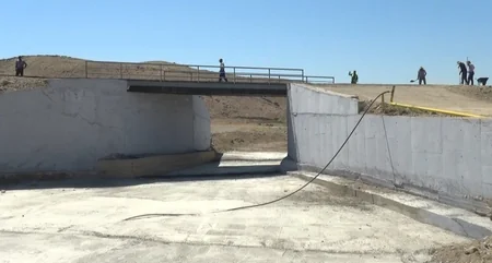 В Нахчыване восстановлен мост, соединяющий три села