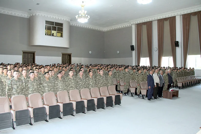 Azerbaijani Army holds series of events on Independence Day