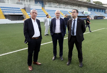 Fernandu Santuş Bakıda idman obyektləri ilə tanış olub