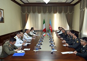 Baku hosts meeting between Azerbaijani and Italian Chiefs of General Staff
