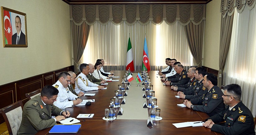 Baku hosts meeting between Azerbaijani and Italian Chiefs of General Staff