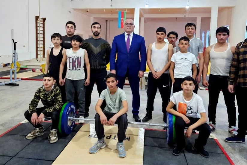 Azərbaycan Ağırlıqqaldırma Federasiyasının vitse-prezidenti qərb bölgəsinə səfər edib