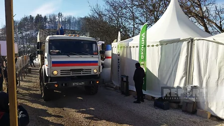 Bu gün Xankəndi-Laçın yolunda sülhməramlıların 36 avtomobili maneəsiz keçib - VİDEO - YENİLƏNİB-10