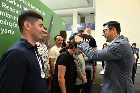 Dövlət qurumlarının əməkdaşları arasında stend atıcılığının sportinq növü üzrə yarışlar başa çatıb
