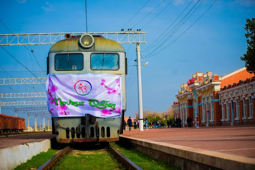 Naxçıvan şəhərindən Ordubada ənənəvi “Novruz qatarı” yola düşüb