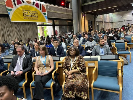 Azerbaijani delegation participates in UN Civil Society Conference