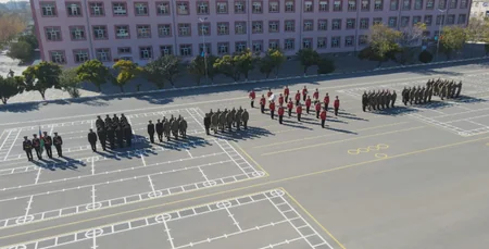 Əlahiddə Ümumqoşun Orduda növbəti buraxılış mərasimi keçirilib