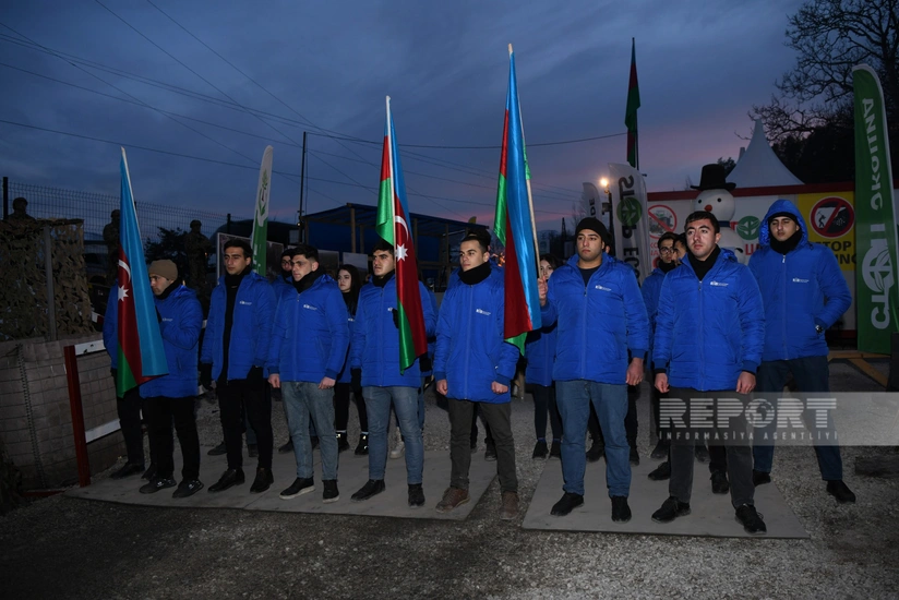Xankəndi-Laçın yolunda aksiya 52 gecədir davam edir, etirazçıların əhval-ruhiyyəsi yüksəkdir
