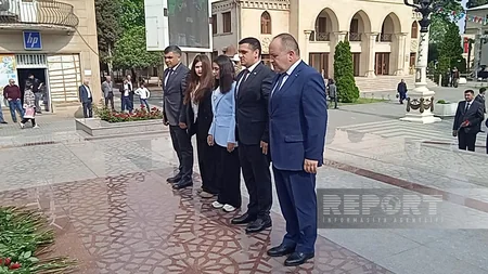 Tərtərdə Heydər Əliyevin 100 illik yubileyi qeyd edilib