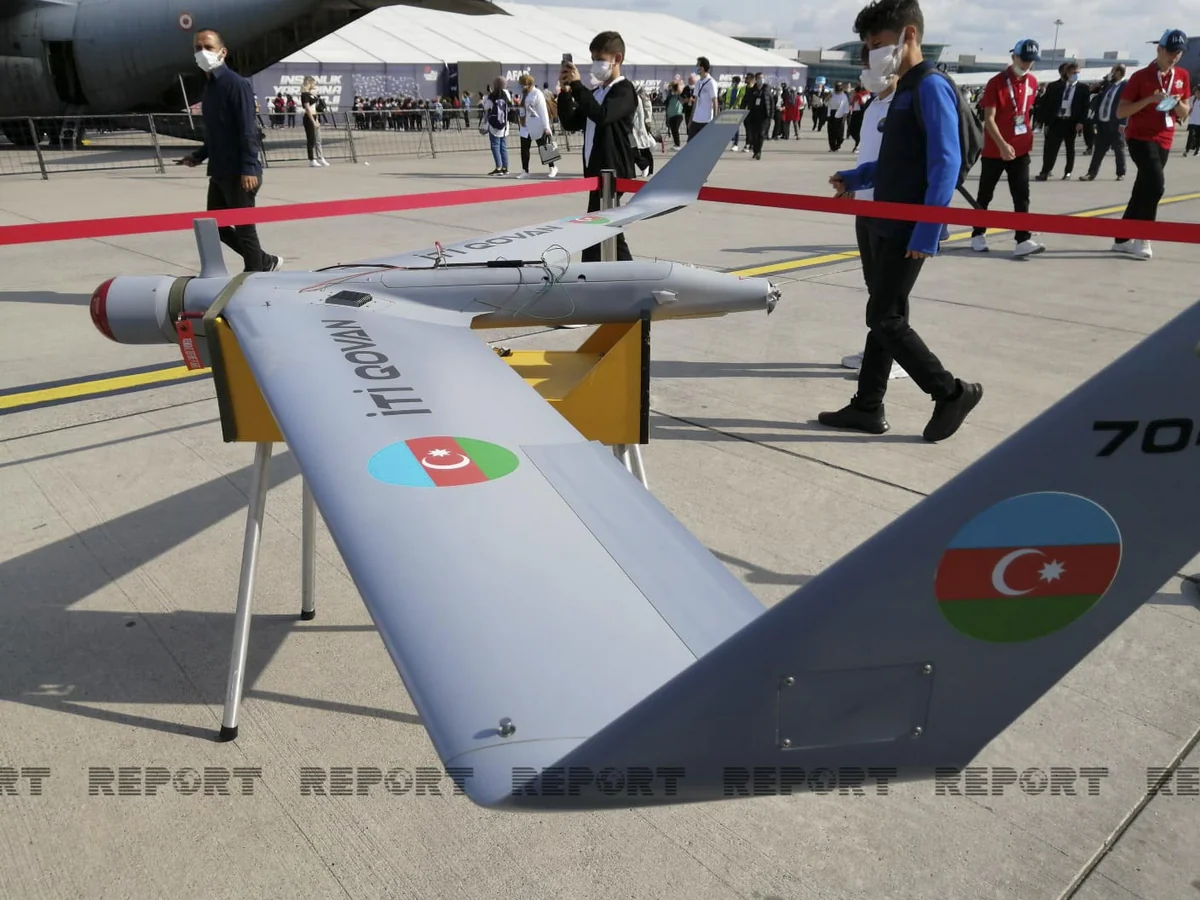 Azerbaijan's military hardware showcased at Teknofest-2021