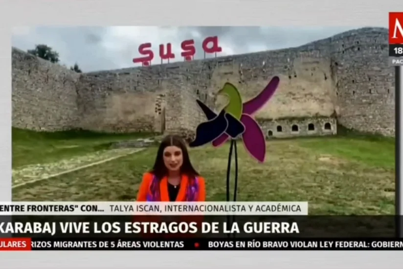 Meksikanın nüfuzlu televiziya kanalında Şuşadan reportaj yayımlanıb