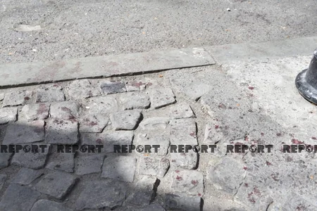 Gecə klubunda partlayışdan sonrakı vəziyyət