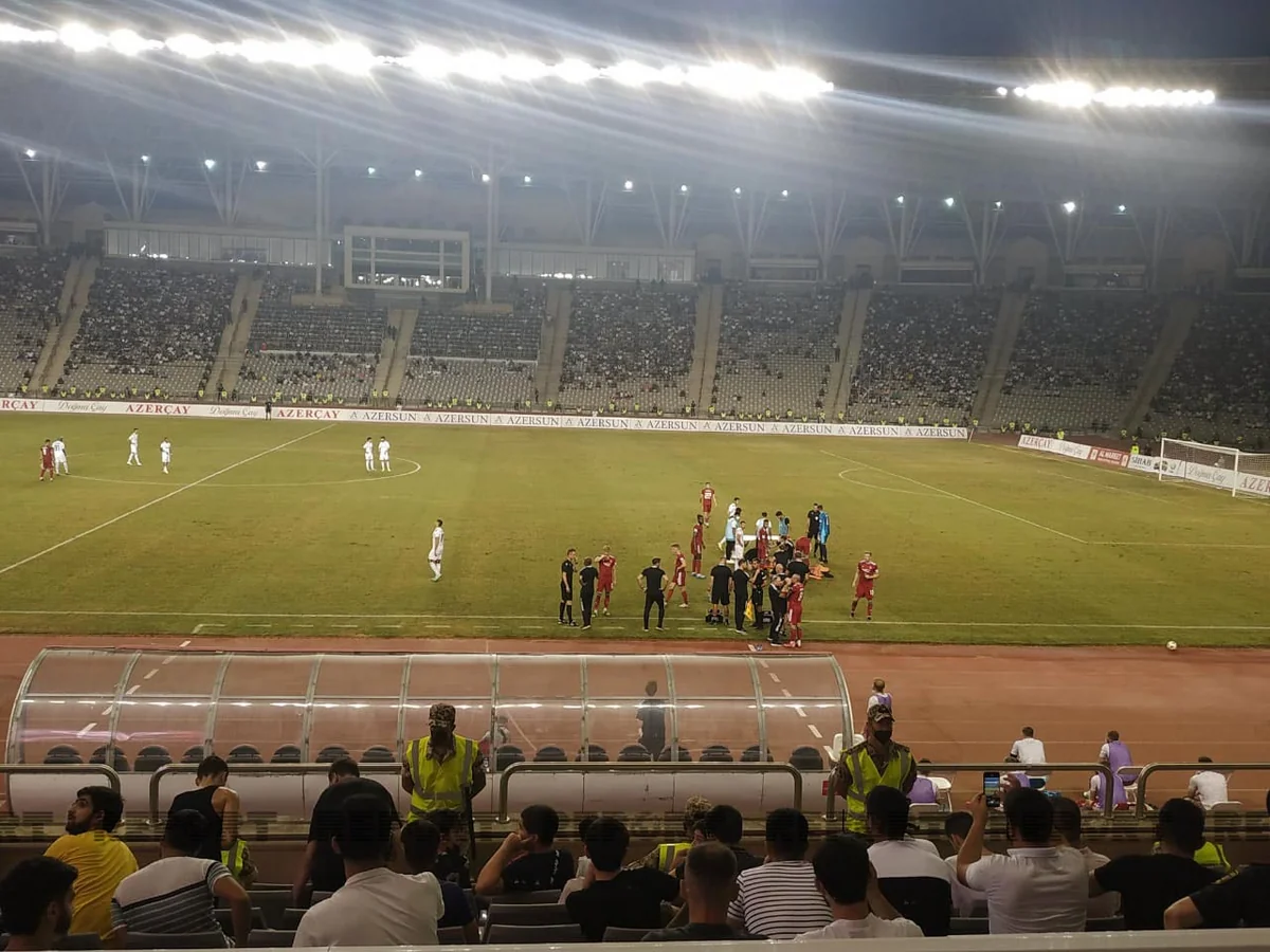 Aberdeen player injured during match against Qarabag