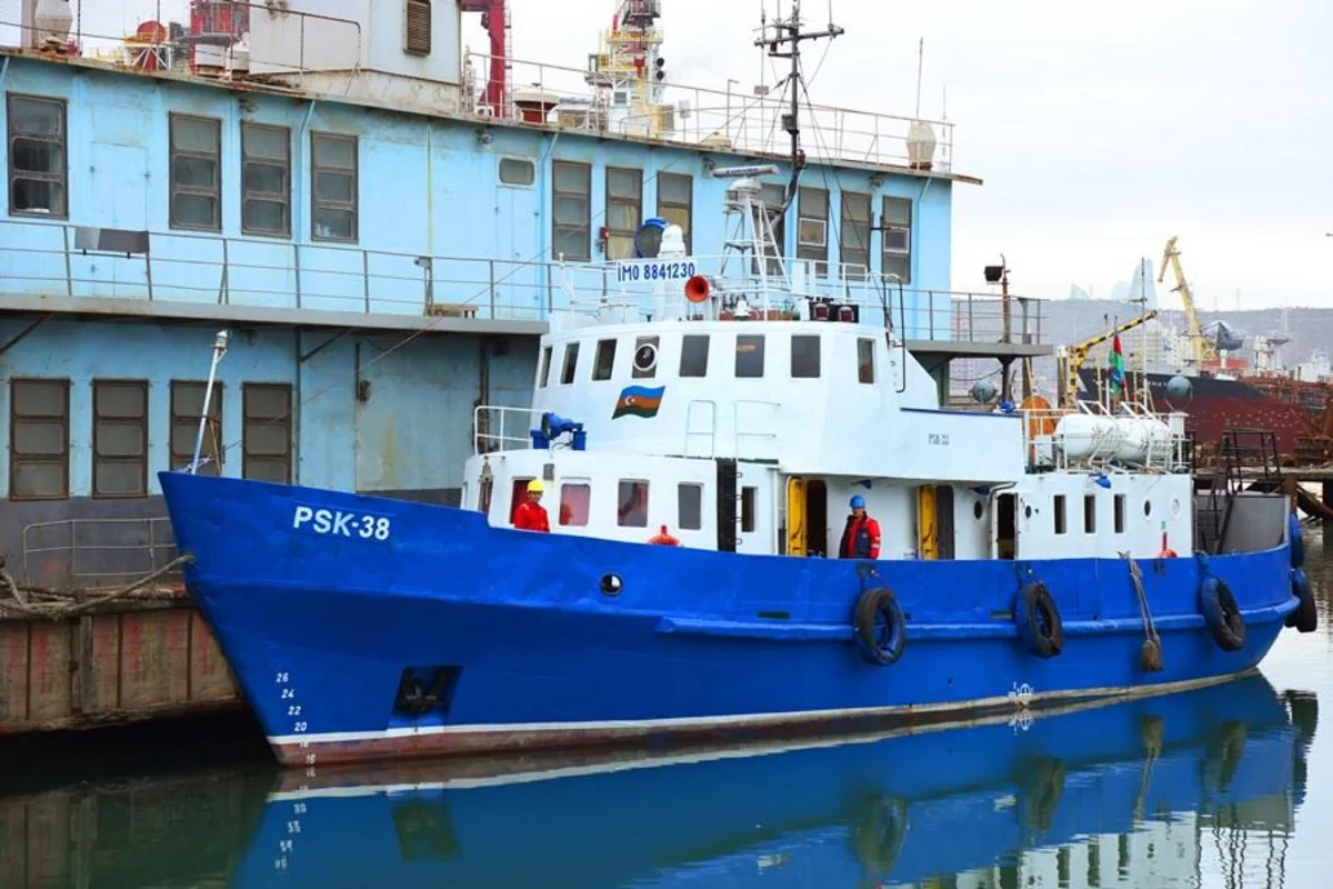 Xəzərdə PSK-38 sərnişin gəmisi istifadəyə verilib