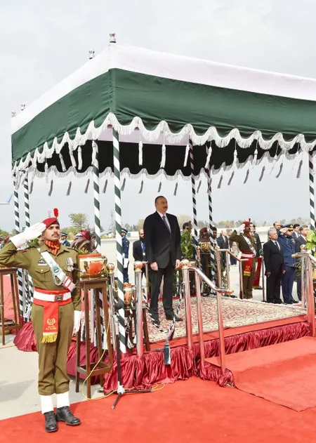 President Ilham Aliyev arrives in Pakistan for a visit