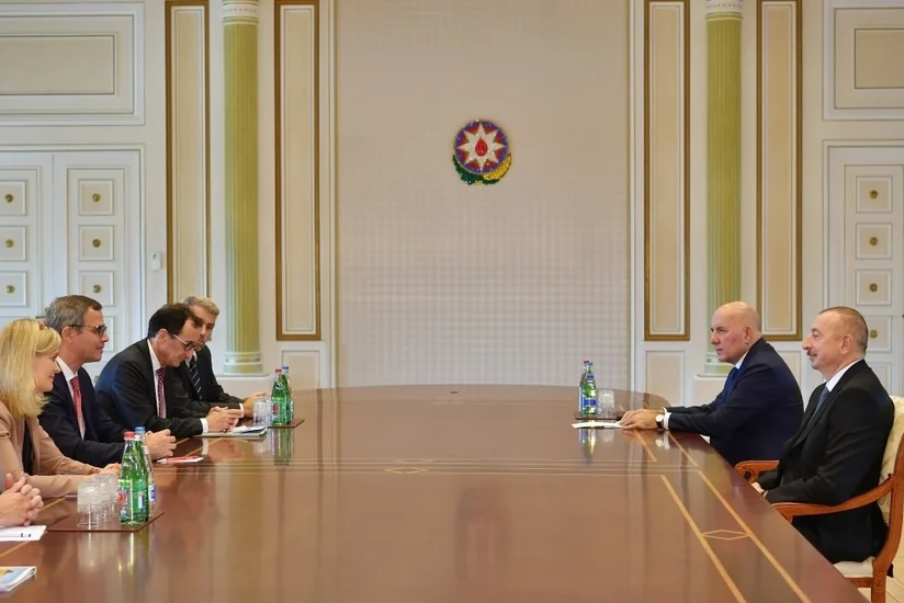 Prezident İlham Əliyev Beynəlxalq Maliyyə Korporasiyasının vitse-prezidentini qəbul edib