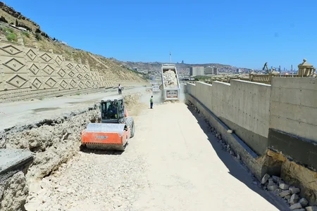 Bibiheybət yolunda tikinti-bərpa işləri növbəti həftə yekunlaşacaq