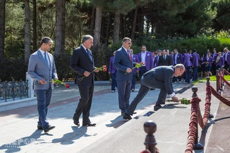 2016-cı il Yay Paralimpiya Oyunlarına yollanan Azərbaycan idmançıları ilə görüş keçirilib