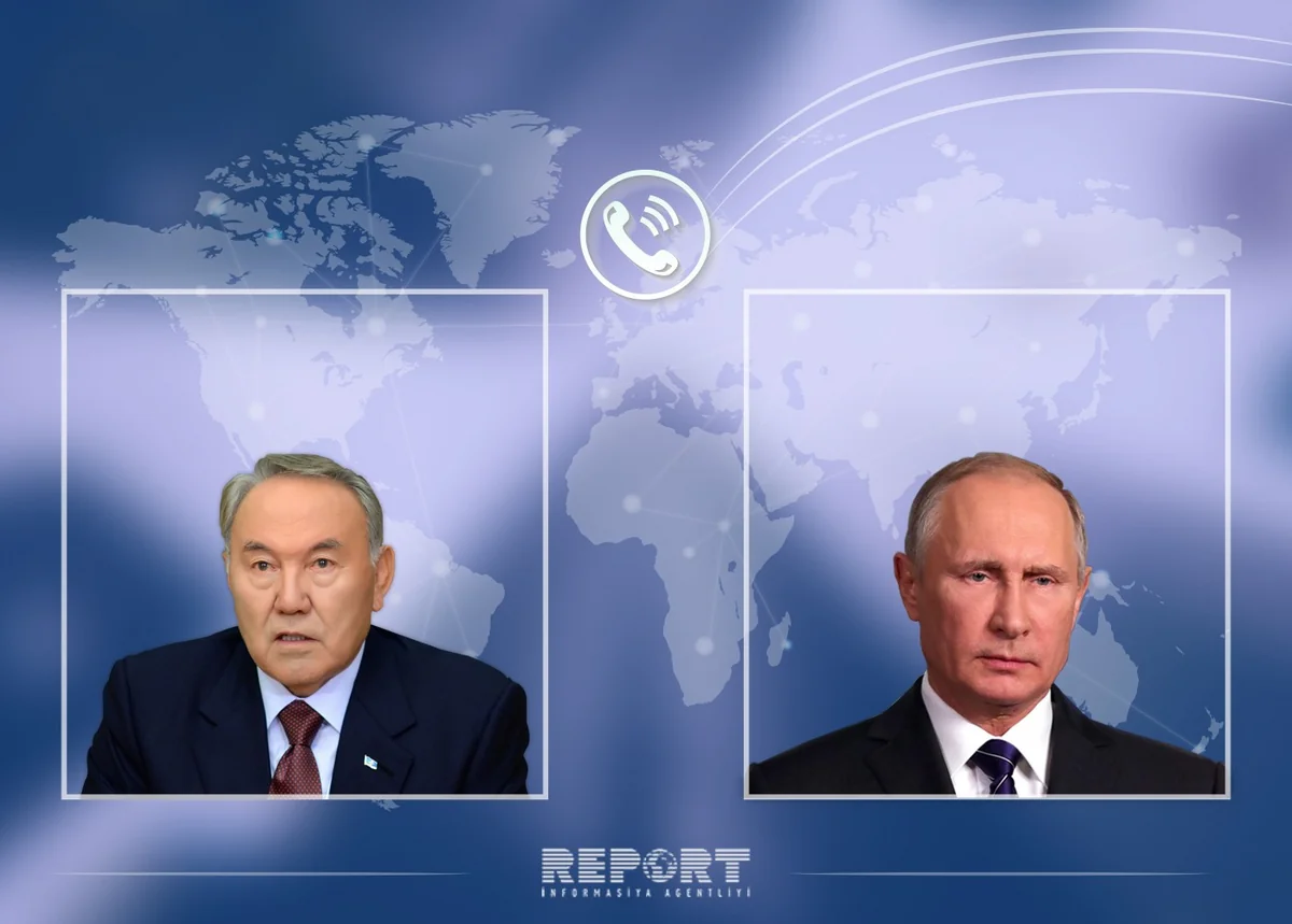 Presidents of Russia and Kazakhstan discussed preparations for Caspian Summit