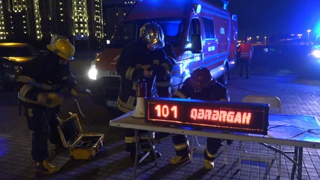 FHN metronun “Koroğlu” stansiyasında təlim keçirib