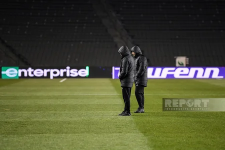 Qarabağ Gentlə oyun öncəsi son məşqə çıxıb