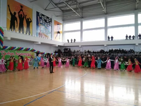 Qax rayonunda Novruz şənliyi keçirilib - FOTO