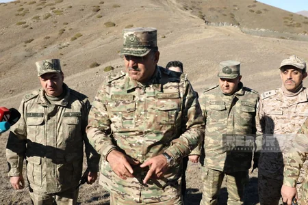 Xarici ölkələrin hərbi attaşeləri Sarıbaba yüksəkliyində mina sahələrinə baş çəkiblər - YENİLƏNİB