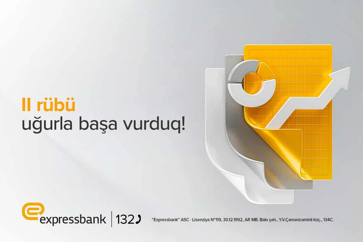 Expressbankın faiz gəlirləri 28 % artıb