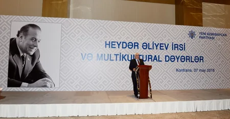 Bakıda Heydər Əliyev irsi və multikultural dəyərlər adlı konfrans keçirilib