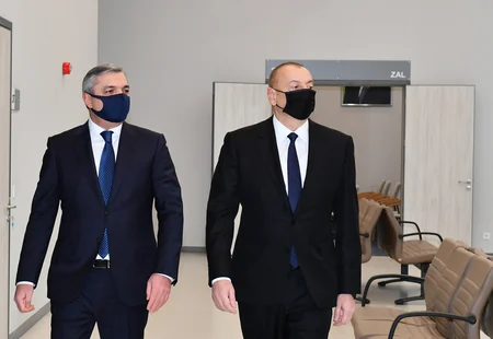 Ilham Aliyev attends opening of Citizen Reception Center of Presidential Administration 