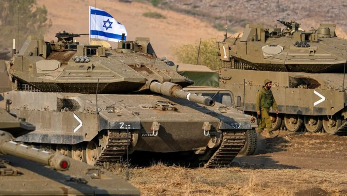 İsrail ordusunun tankları Rəfaha daxil olub