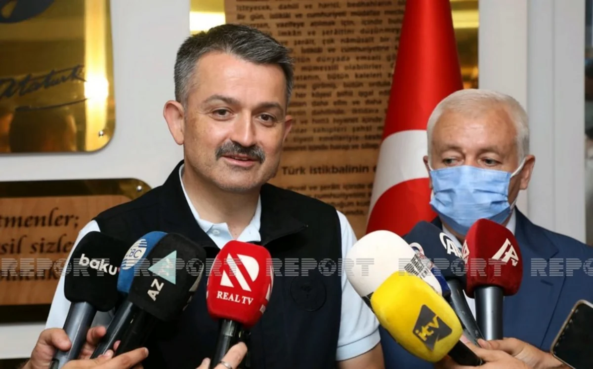 Türkiyəli nazir: “Yanğınla mübarizədə fəaliyyət planlarımızı yeniləyirik”