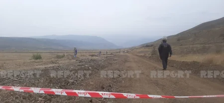 Suqovuşana çəkilən yeni yol minalardan təmizlənir