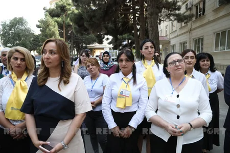 “Azərpoçt”un yenilənmiş Abşeron filialının açılışı olub