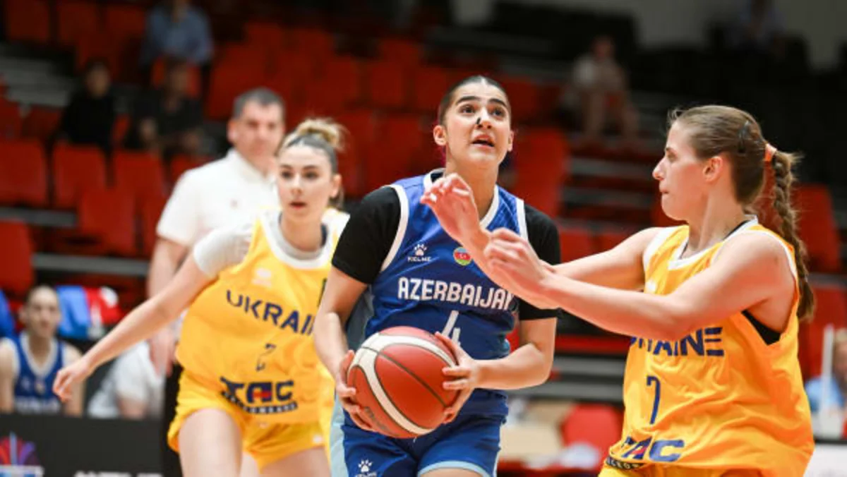 Avropa çempionatı: Azərbaycanın basketbolçu qızlardan ibarət millisi ikinci oyunda uduzub