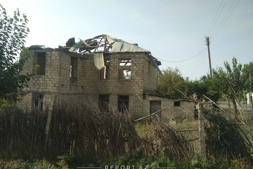 Ermənilər Füzulinin kəndini atəşə tutub