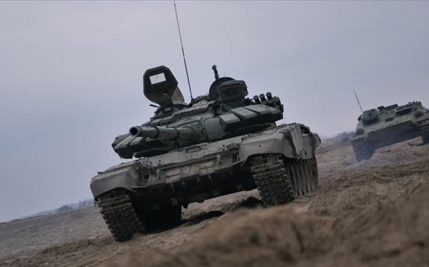 Belarus Ukrayna ilə sərhədə yaxın ərazidə hərbi təlimlərə başlayıb