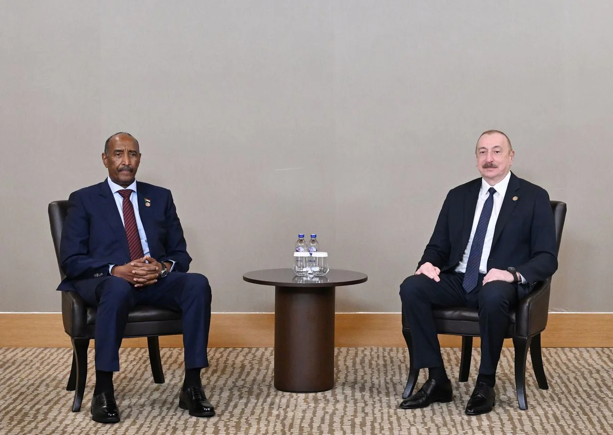 Azərbaycan Prezidenti Antalyada Sudan lideri ilə görüşüb - YENİLƏNİB