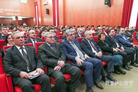 Xoşbəxt Yusifzadəyə Azərbaycan Dövlət Neft və Sənaye Universitetinin fəxri professoru adı verilib - FOTO