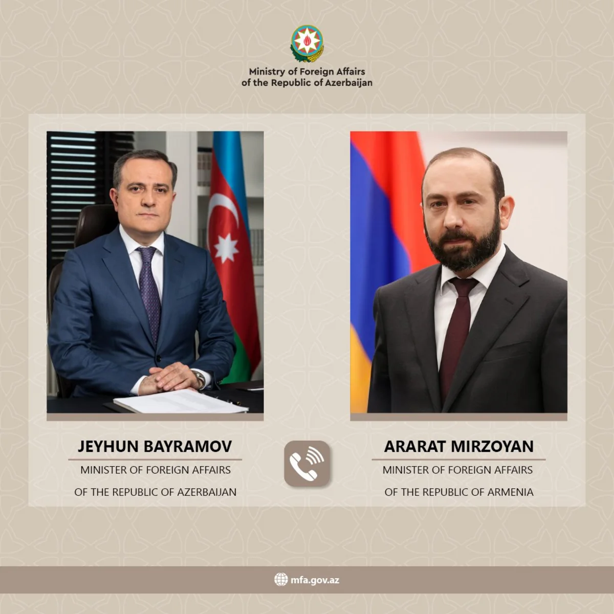 Foreign ministers of Azerbaijan, Armenia discuss implementation of Joint Declaration