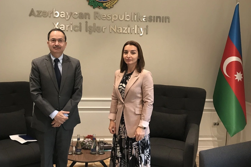 Leyla Abdullayeva meets with Pakistan's ambassador to Azerbaijan