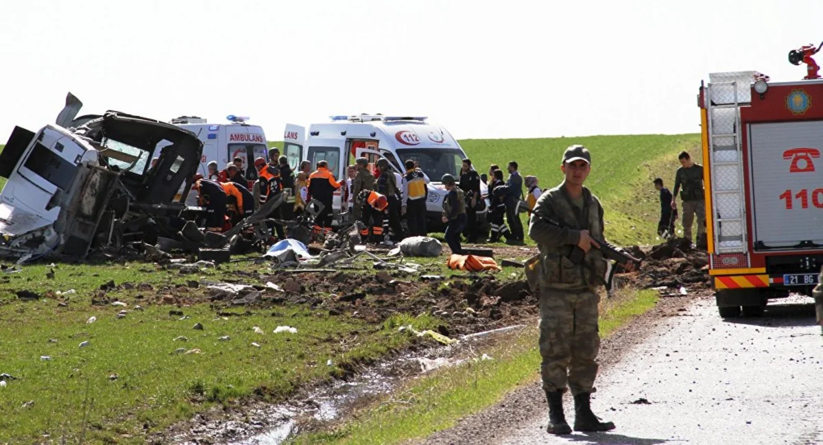 A serviceman killed, three injured in another terror act in Turkey
