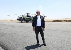 Azərbaycan Prezidenti: Bizim bütün su ehtiyatlarımız araşdırılır, təhlil edilir
