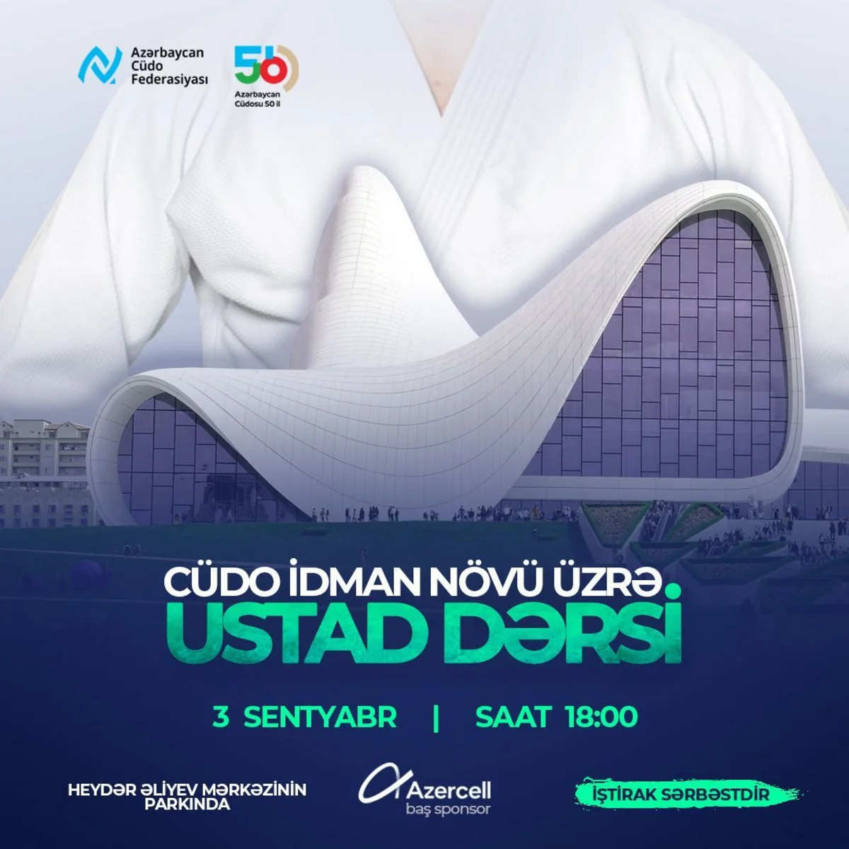 Olimpiya çempionu açıq havada ustad dərsi keçirəcək