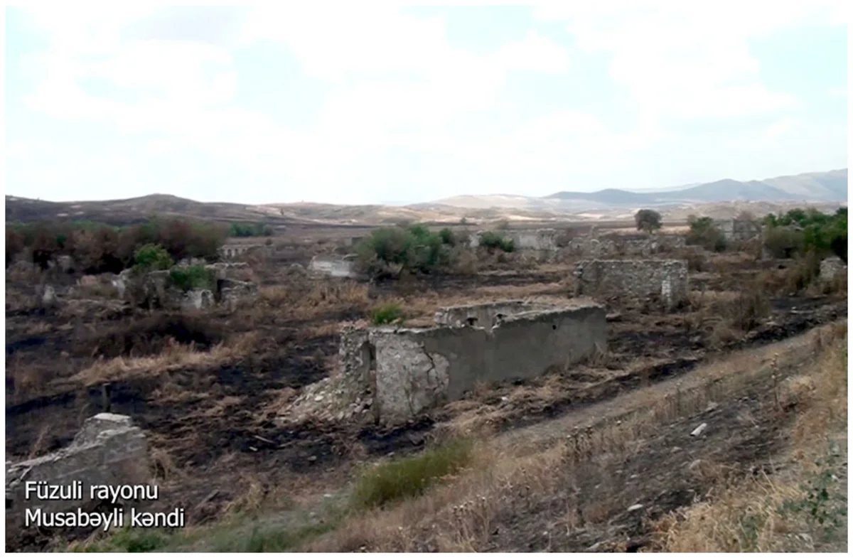 Füzulinin Musabəyli kəndinin görüntüləri - VİDEO