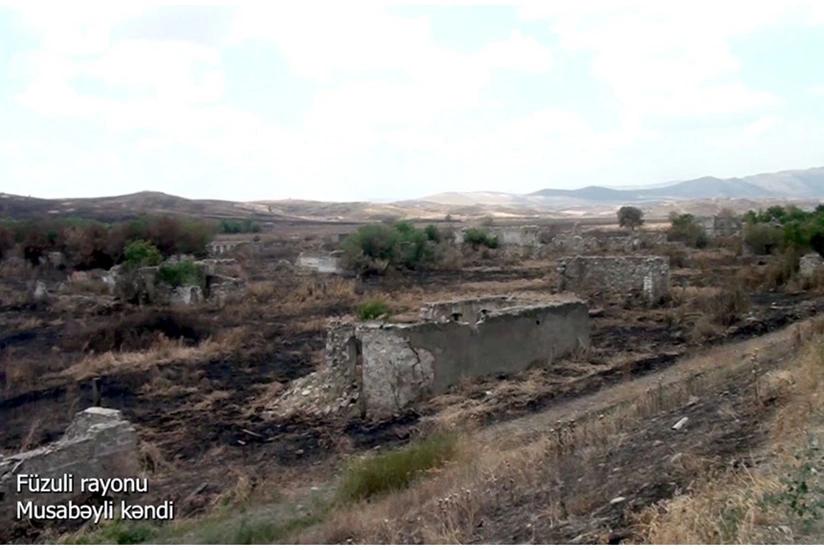 Füzulinin Musabəyli kəndinin görüntüləri - VİDEO