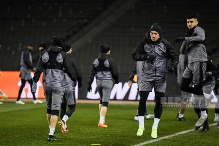 Qarabağ Gentlə oyun öncəsi son məşqə çıxıb